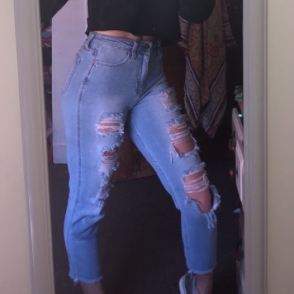 High waisted hollister jeans size 1 - Picture 2 of 3